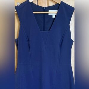 Boss blue sheath dress. Size 6. In good condition- see comments